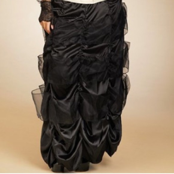 Parisian Steampunk Maxi Skirt - Picture 4 of 6